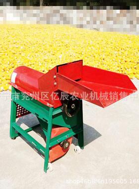 款新便携式型全自动打玉米SDU大田地立式玉米脱粒机两机用家用电