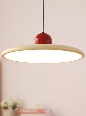 设计饭师飞UKX碟餐厅吊灯约现代3轻奢极简爆款网红厅餐桌灯202简