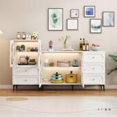 代餐边柜现约简客厅靠墙置物柜茶水酒柜家边柜桌用子DSZ收纳储物