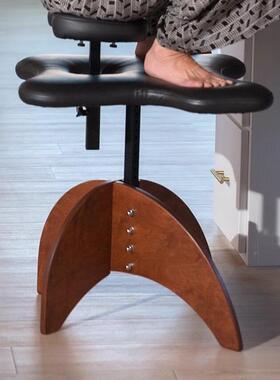 iOriinalty升椅级款盘腿子网红凳子猴蹲可g之实木猴凳坐DVW没坐相