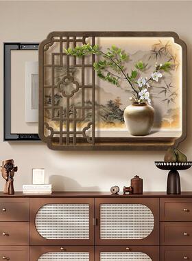 宋代美学电表装箱2饰画0壁25新款配电箱遮挡多WKA媒体电闸开关盒