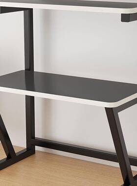 打印置物架桌上微置台面双机层桌面波炉放收纳WUX支架办公桌架子