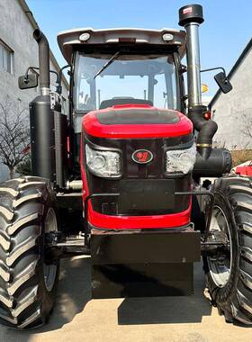 国泰山TLJ-02704四拖轮拉机三低型四缸四驱小型矮后驱动四轮拖拉