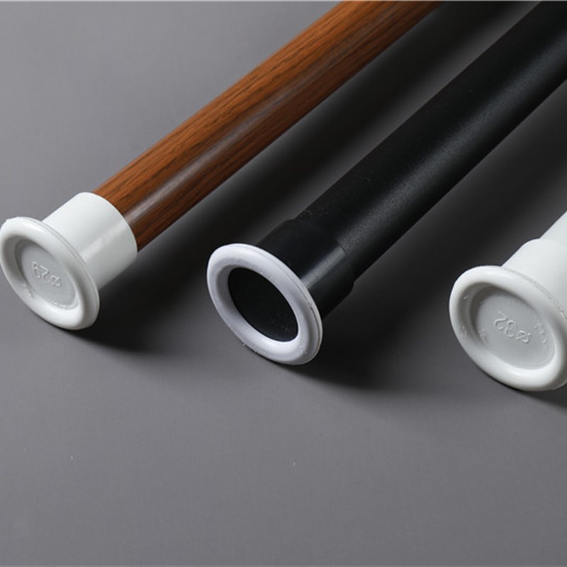 免打孔伸缩杆窗帘杆卧室免钉安装晾衣杆卫生间晾衣架收缩窗帘挂杆