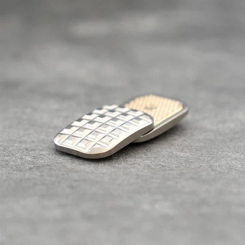 钛合金EDC指尖减压推牌榴弹款无限位磁力运动滑板Fidget Sliders