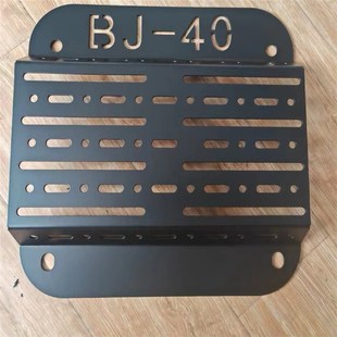 BJ40尾门拓展板后备胎扩展公仔支架挂网尾门集成装 板配件 备组改装