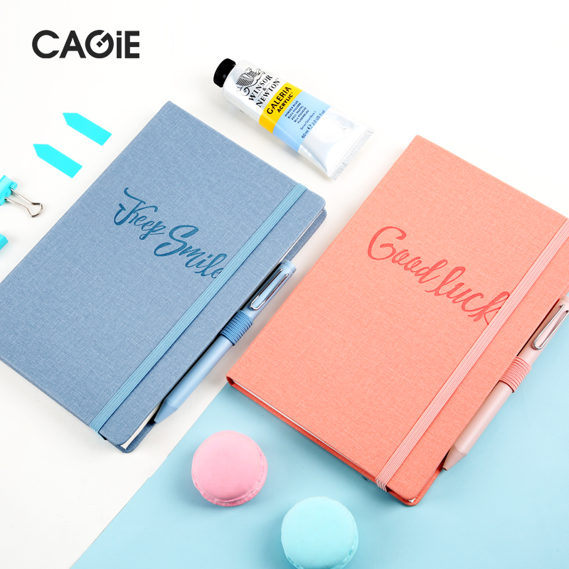 卡杰a5创意笔记本子简约大学生手账同学录小学生日记本商务记事本