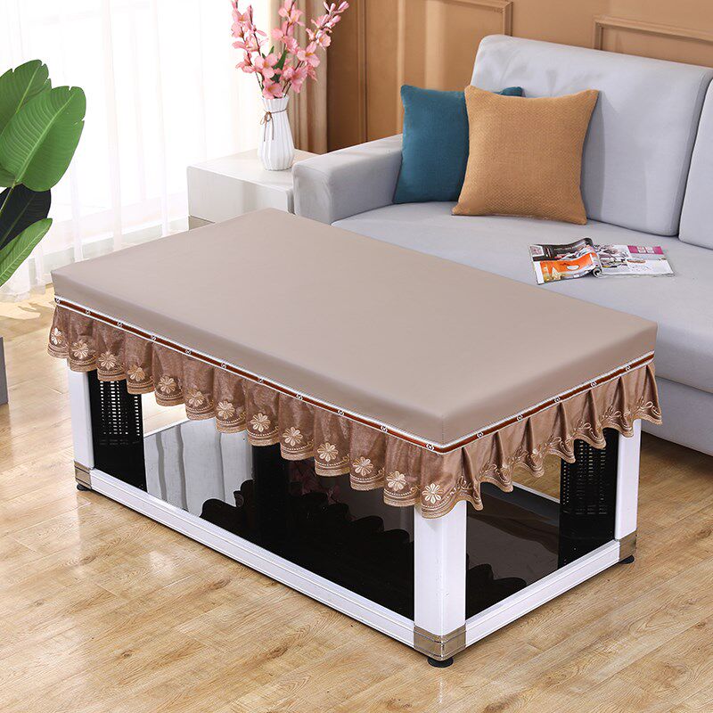 防水防油客厅茶几桌布盖时尚风长方形烤火罩餐桌皮罩套电暖炉盖子,居家布艺,微波炉罩,淘宝优惠券,粉丝福利购,淘宝优惠卷