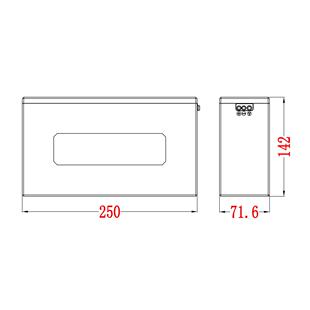 V4812电池盒4812PLTA安h伏锂电池壳4812时电池外壳