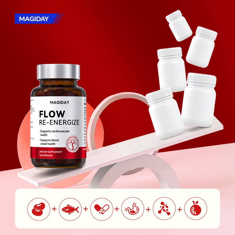 【岚姐专属】【血管弹力素】MAGIDAY纳豆植物甾醇胶囊60粒/盒