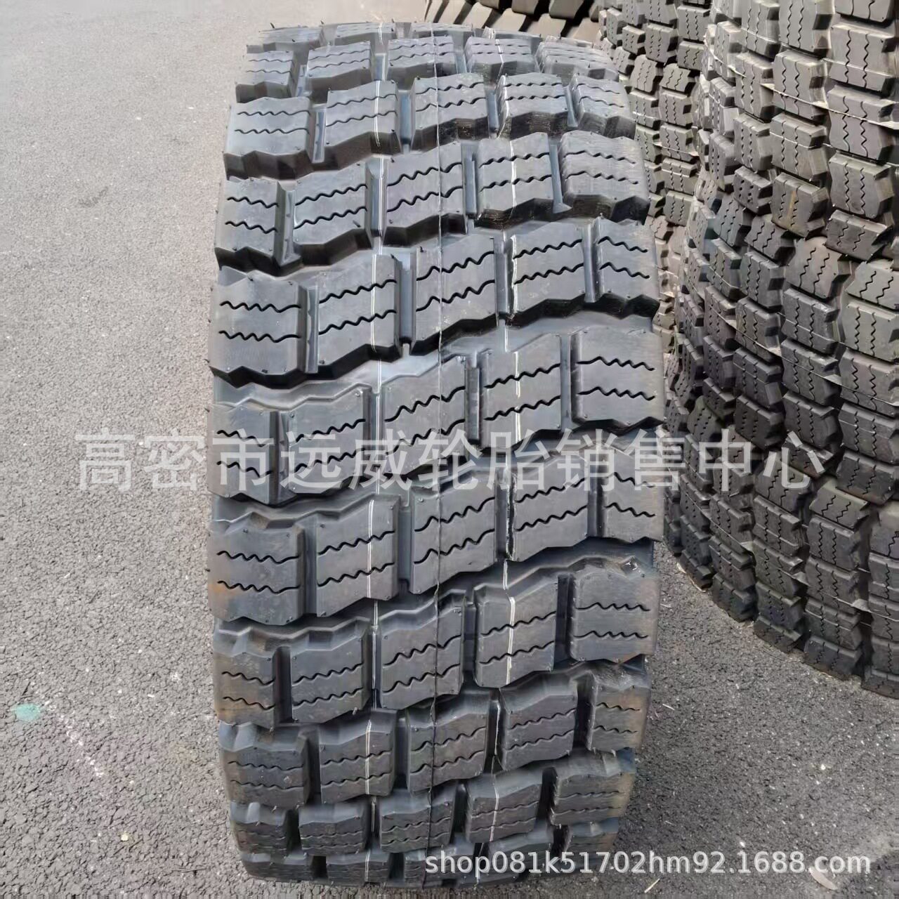 工程铲车雪地花纹轮胎16/70-20装载机l轮胎