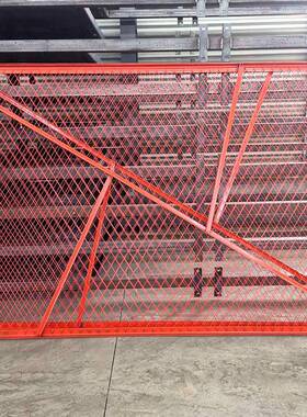 建筑施安全梯工笼路桥施封闭式安工梯REQ笼爬全梯基坑爬梯