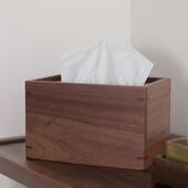 盒厂直销黑胡桃木纸巾盒工M 060实木抽纸盒客厅餐桌面收纳创意巾