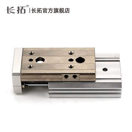 亚德客型HLQ12X20S/BS气动滑台气缸HLQ6HLQ8HLQ16HLQ20HLQ25