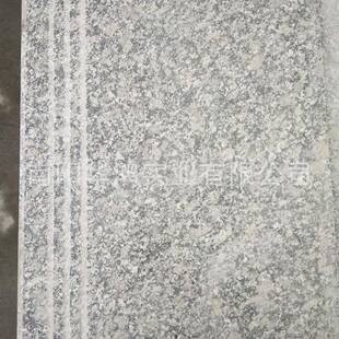小铁灰石材磨光面火烧面楼梯踏步台阶石灰色花岗岩内乡珍珠灰