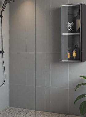 全铝合金吊柜浴PVM室边柜卫生间置储柜物免打孔墙壁挂式收纳柜物