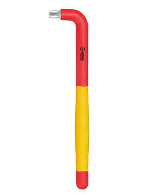 Booher宝T合双色VED绝缘型内六角1扳手米ZXC字L型内六方T5/花T20/