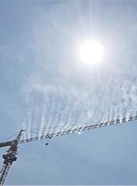 山东工地塔吊淋格系统高尘压环卫除喷造雾机NMR价塔机喷淋