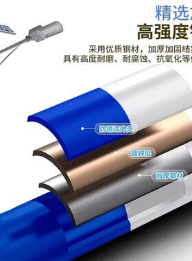 太阳能米路灯6农村ZRF路灯市政照道路工程款路新灯大明功率LED路