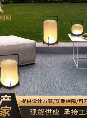 灯网红太阳路能庭院坪灯草灯户外日防水景观室外式JS-C3009花园落