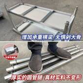 厨房0作4不锈钢工台操台商用3桌JPF子长方形案板专用加厚灶台台作