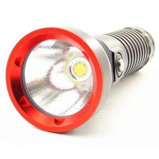 跨镜XH706强光潜水手电3000明铝合金S70LEDP手流电筒2650充电