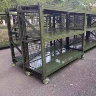 四成都仓库货托架929库房多川层储家物架用加厚多层铁架高位盘架