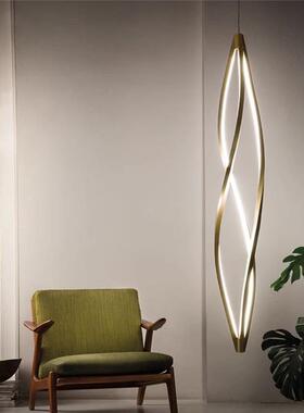 餐5346式楼梯灯餐厅吊灯现代吧台意复大利个性商用工装办室桌长条