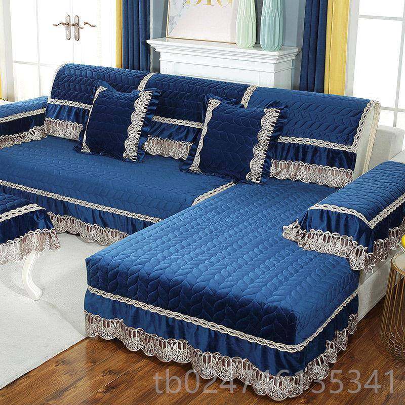 正品简欧式约现代荷兰绒沙发垫坐绒布艺短毛沙发套巾防滑皮垫沙发