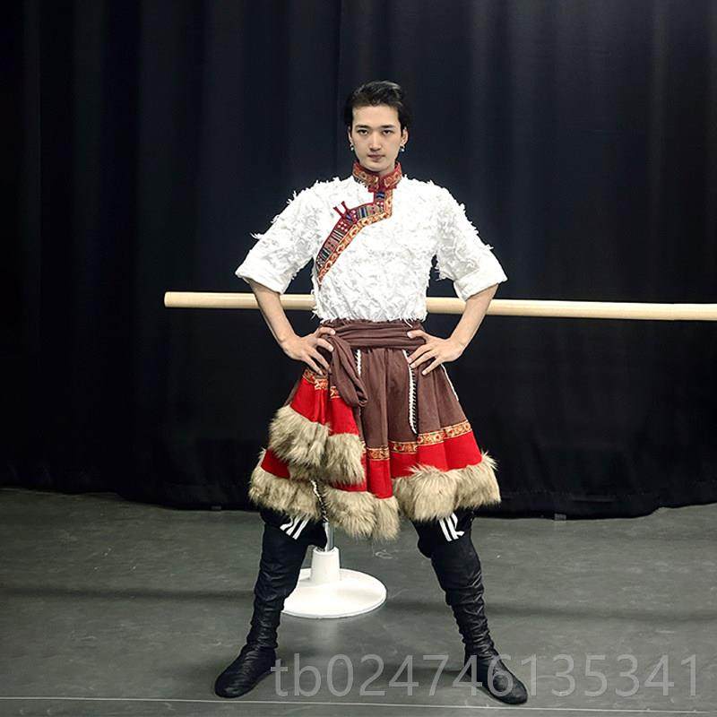 正品藏族成舞蹈演新出服人男少数民族舞台艺考装练功服套装款表服,男装,其他民族服装,淘宝优惠券,粉丝福利购,淘宝优惠卷