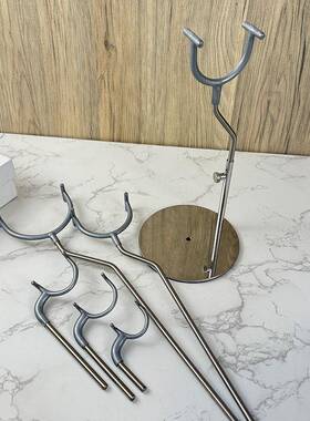 304不锈钢b娃娃O.b.11支架3分4分飞天支撑架12分棉花b支架