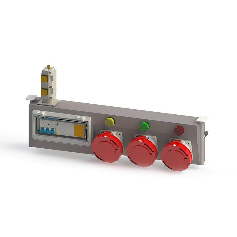 数据中心智能母线槽旋转便捷取电服装厂流水线灯架智能母线槽