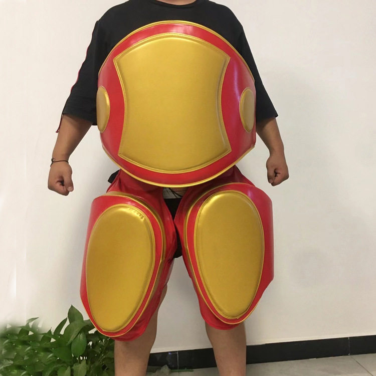 加厚护胸大腿靶拳击跆拳道陪练
