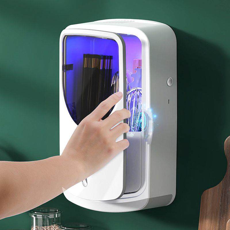 奥卡恩消毒烘干一体机壁挂式防霉筷子收纳筒筷子笼新款消毒筷子筒