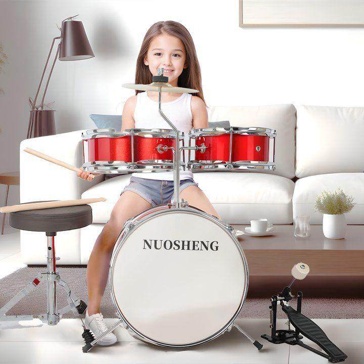 诺声架子鼓成人儿童自学家用爵士鼓5鼓4镲初学者入门练习专业演奏