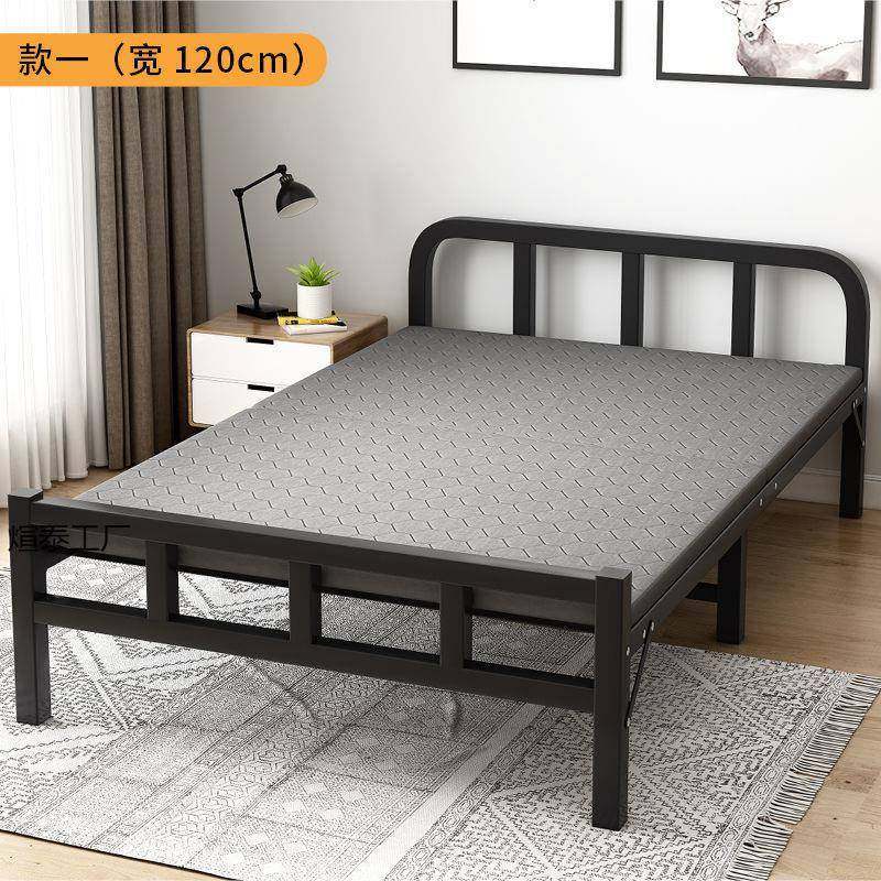 家用折叠床1单人简易床办公室午睡小床户外宿舍午休2成人铁床