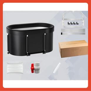 ∞热卖款带气圈折叠浴桶成人浴盆婴儿洗澡盆沐浴桶泡澡桶洗澡