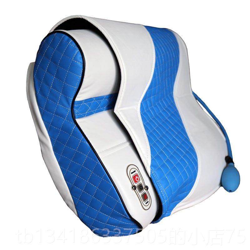 正品牵引按摩多枕头电动功能加热颈按摩肩家用颈部按器摩仪器椎材