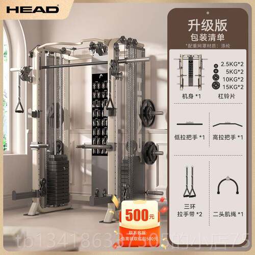 正品HEAD海德龙材门架家用健房器多功能一机飞鸟体史密斯综身合训
