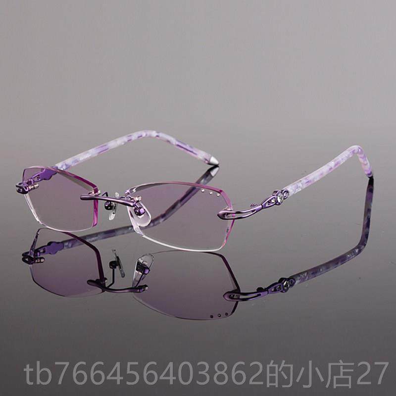 新款手机眼镜防辐射抗蓝光养护色目女石切边无框度钻数平0光渐变,ZIPPO/瑞士军刀/眼镜,防蓝光镜,淘宝优惠券,粉丝福利购,淘宝优惠卷