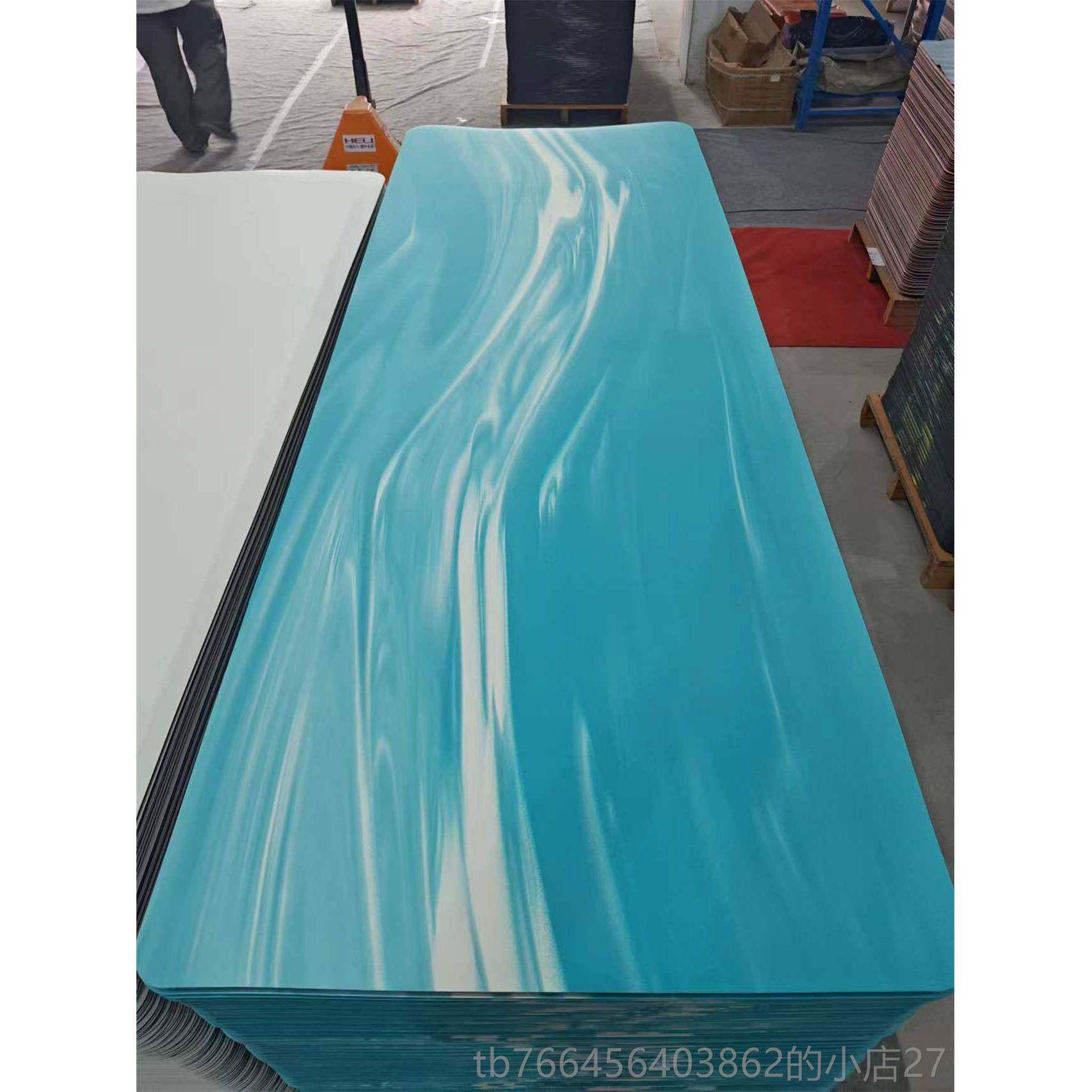 新款新品豪PU天然橡胶迷彩瑜伽垫撞色 防滑运动伽健身土瑜垫可lo