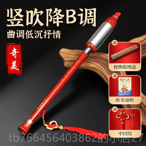 新款奇美巴乌小生学初中C生练习专专业演奏用儿童成人调降B调竖吹