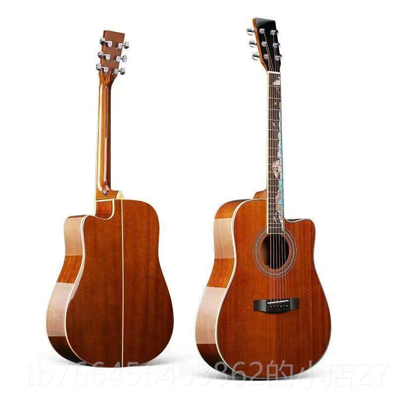 新款包邮41-38吉寸民谣送他学生初学者吉他新手入门练习乐器全木