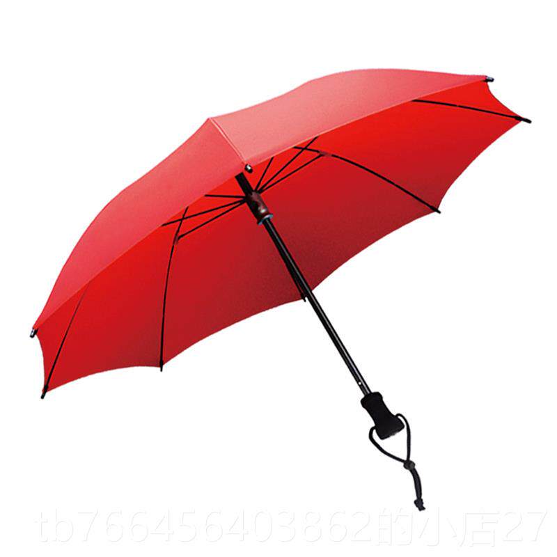 新款长柄雨M伞抗风男士直柄伞德国风暴伞EUORSCIR男女遮阳晴雨H伞