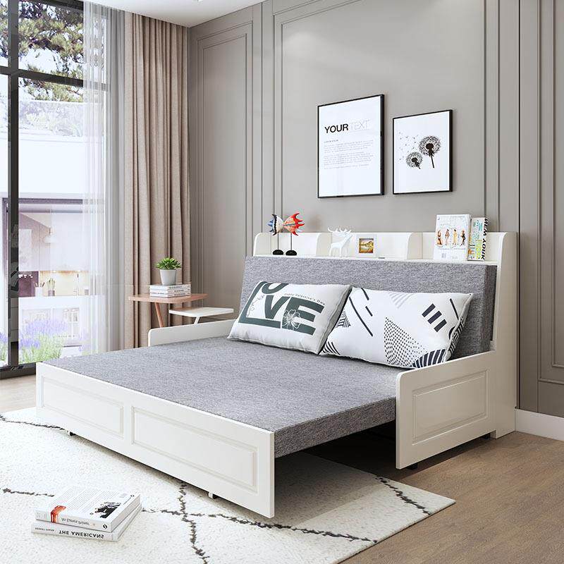 沙发床可折叠单人8086户型厅坐双卧两客用床板式多小功能伸缩推拉