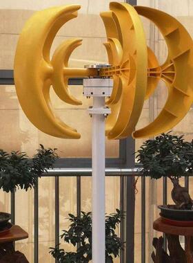 R型灯笼监垂直轴0发OOB电机10-500W控光互补太风阳能景观工程