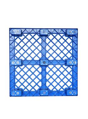 1210板网格脚塑料托盘仓库物塑胶流栈卡板九垫仓板YAJ叉车托盘