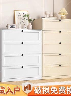 加CFN厚艺收纳柜铁玄柜铁皮斗柜关室落地现代简约多功能储物卧床