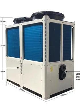 海水养殖池加热设备空气见详情能加热水恒热泵温殖场空气能养热泵