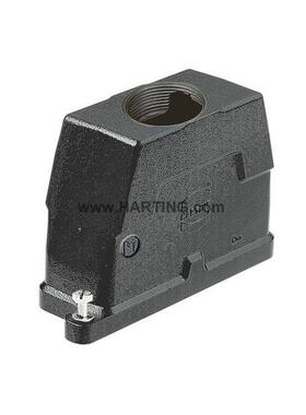 HARTIHNG连接器49831940020413黑色高壳上AN-24-HPR-HTE-M40原装